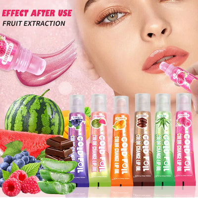 Shiny Lip Oil Gift Set 15ml×24PCS deep moisturizing non-decolorizing  foil brightening and embellishing lip color gift