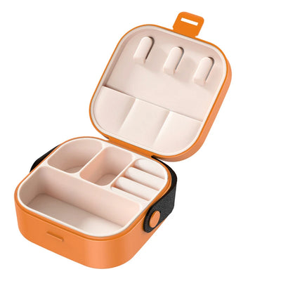 Mini Jewelry Travel Case Portable Traveling Jewelry Storage Organizer Box Women Rings Earrings Necklace Organizer Boxes JT