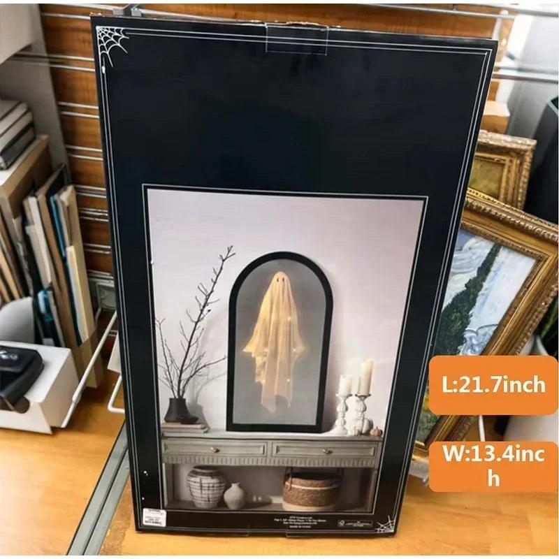 Halloween decorations gothic ghost holographic mirror novel mysterious home ornament party decor items interior