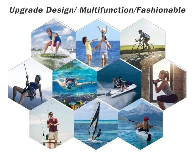 Women Water Shoes Wide Toe for Swim Kayak Lake Pool River Hiking Surfing Boating Fishing Diving Cruise Ship Essentials