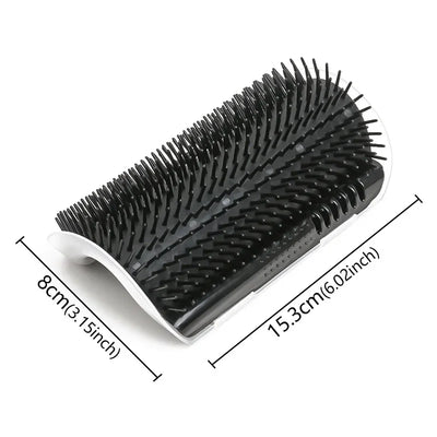 Cat Massage Tool Pet Hair Removal Massage Comb Wall Corner Self Cat Comb Brush Rubs The Face With A Tickling Comb Pet Supply