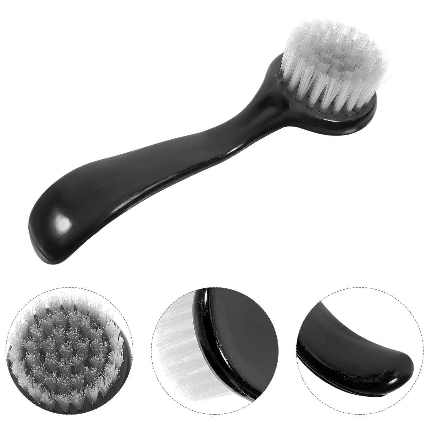 3pcs Facial Cleansing Brush Cleaning Tool For Women Soft Bristle Deep Cleaning Exfoliating Face Wash Scrubber Durable Makeup