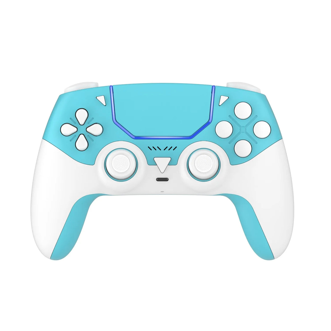 Wireless Gaming Controller for PS5/PC/Steam Deck Hall Effect Marco Dual Vibration 6-Axis Motion Contro Gamepad with Speaker