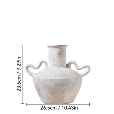 Ceramic Vases Retro Style Homestay Decorations Antique Hotel Art Flower Arrangements Home Decor Items