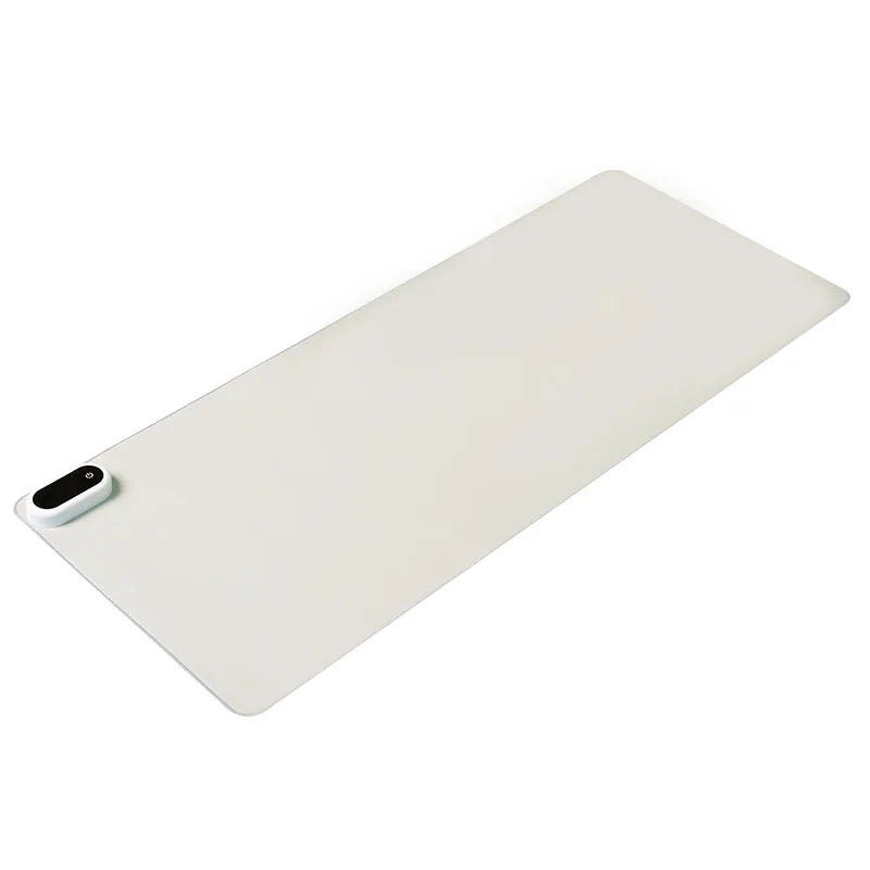 Warm Desk Pad Desk Hand Warmer Touch Control 5 Heating Grade Hand Heating Pad Desk Mousepad Fast Heating For Computer Keyboard