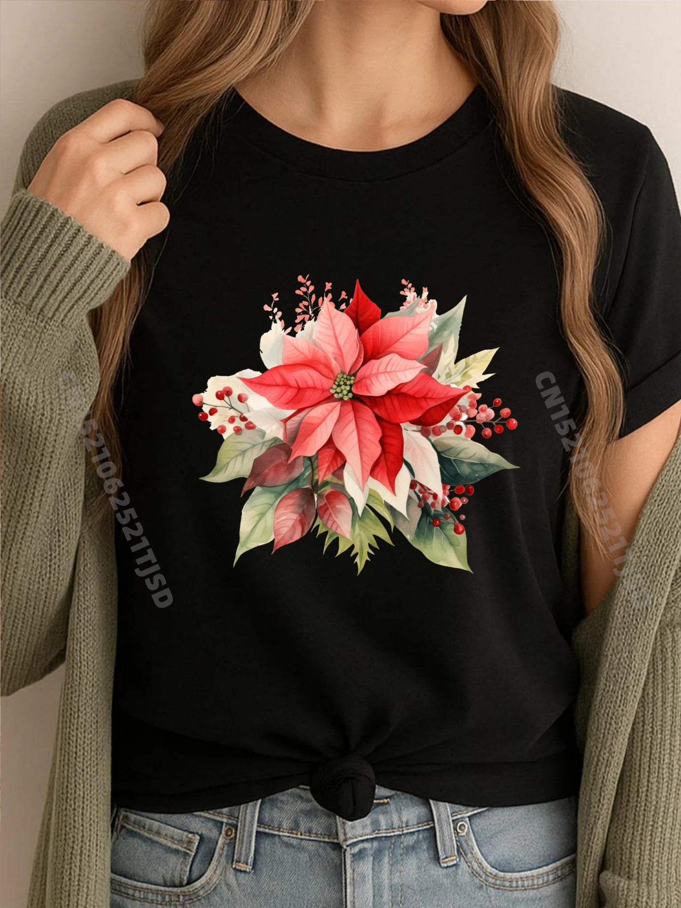 Christmas  Graphic T Shirts Men's Clothing Christmas