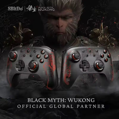 8BitDo Gamepads PC Black Myth Wukong Ultimate 2C Wireless or Wired Gaming Controller Windows 10 11 Steam Raspberry Pi Android