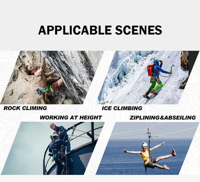 KAILAS Rock Climbing Descender 8 Descend Ring Downhill Eight Ring with Bent-ear Rappelling Gear Belay Device EquipmentK EB101