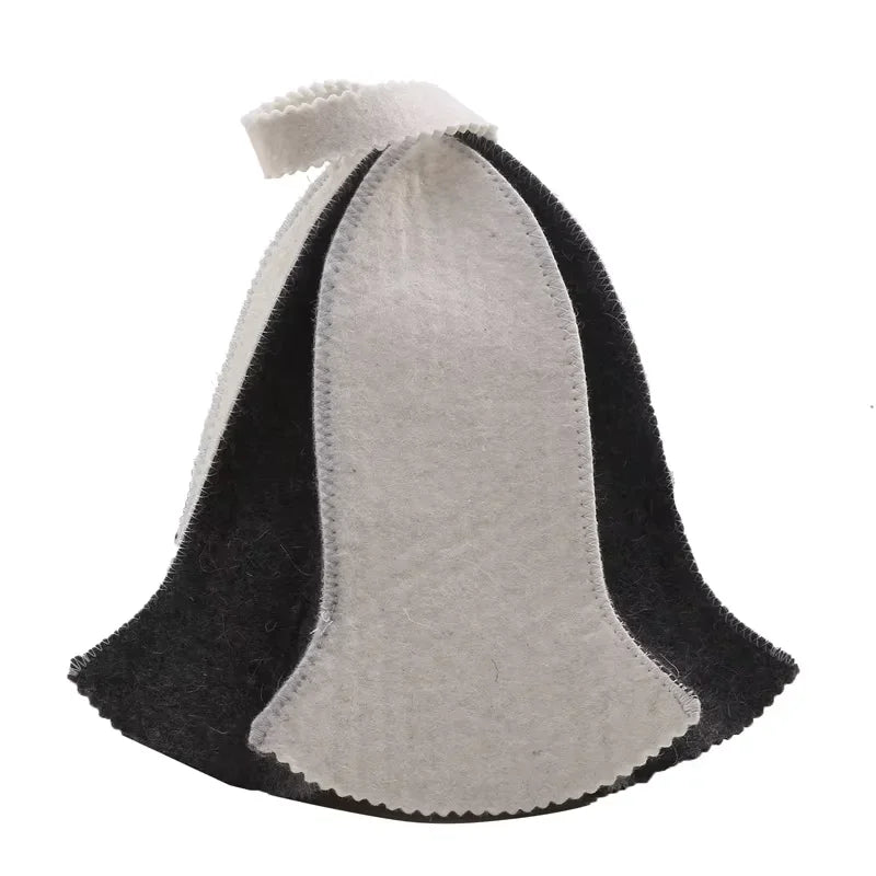 Sauna Hats, Sauna Caps Sauna Hats Sauna Accessories Felt Sauna Cap for Men and Women Home Sauna Steam Cap for Steam Room