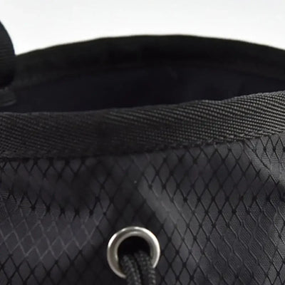 Bouldering Chalk Bag Storage Pockets Rock Climbing Chalk Bag with Chalk Brush Magnesium Powder Bag for Climbing Weightlifting