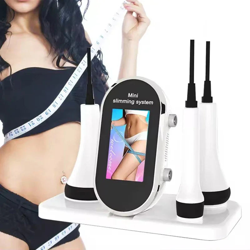NEW RF&EMS 3In1 Cavitation Ultrasonic Body Slimming RF Lifting Machine Beauty Device Massager Skin Tighten Face Skin Care Tool