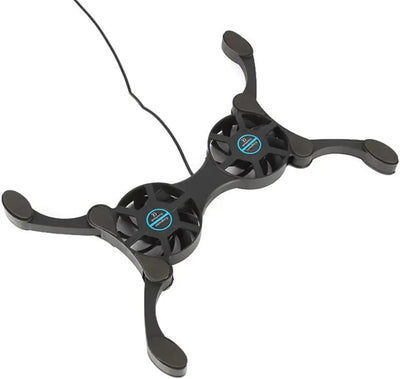 Cooler Stand Laptop Cooler Low Noise Cooling Portable Ultra Slim Gaming Laptop Cooling Pad Prevent Overheatin for 7-15 in Laptop