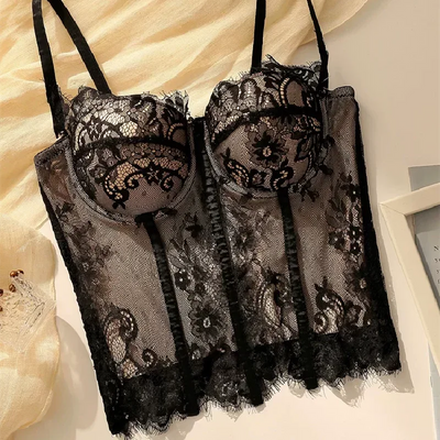 Women's Shaping Sexy Lace Corset Floral Lace