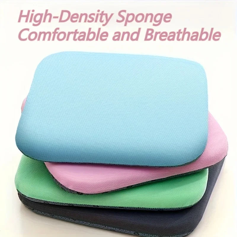 [Ergonomic Seat Cushion] Ergonomic Extra Large Seat Cushion | Supportive High-Density PU Foam, Non-Slip Bottom, Soft Knit Cover