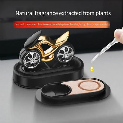 Compact Fragrance Diffuser For Car Car Purifier Portable Air Freshener Motorcycle Diffuser Advanced Solar Panel Technology