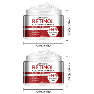 Retinol Collagen Facial Care Moisturizing Cream Deep Hydration  Suitable for dry Aging Face Cream Moisturizing Skin Repair