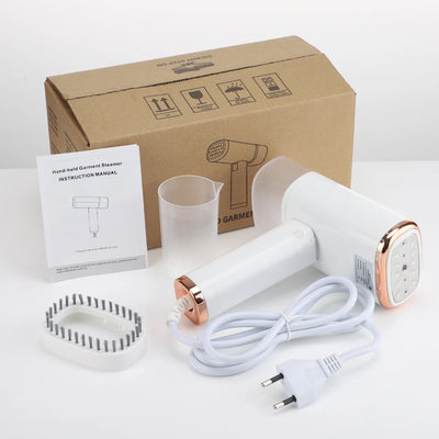 Handheld Foldable Steam Iron Folding Mini Garment Hanging Steamer Clothes Ironing Wet Dry Ironing Machine for Travel Home