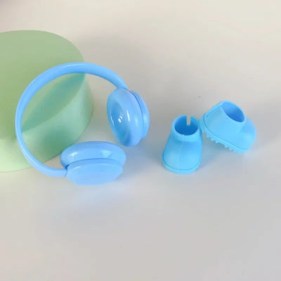 For LABUBU Clothes Handmade Sequins, two-piece tops and trousers labubu accessories Headphones Shoes Accessories (no dolls)