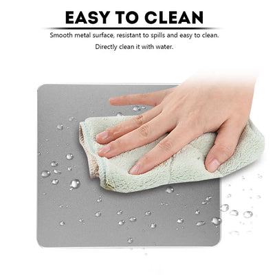 gaming mouse pad mousepad Aluminum Alloy NOn slip Gaming Mouse Pad Mat Double Sided Accurate Control Mousepad for PC mouse pad