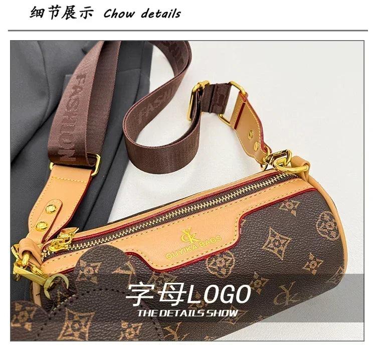 Famous designer popular classic elegant handbags leather ladies crossbody shoulder bag versatile and chic for evening