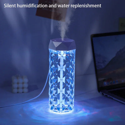 400ML Air Humidifier USB Aroma Diffuser Essential Oil Purifier Fragrance Mist Maker RGB Light humidificador For Car Home Bedroom
