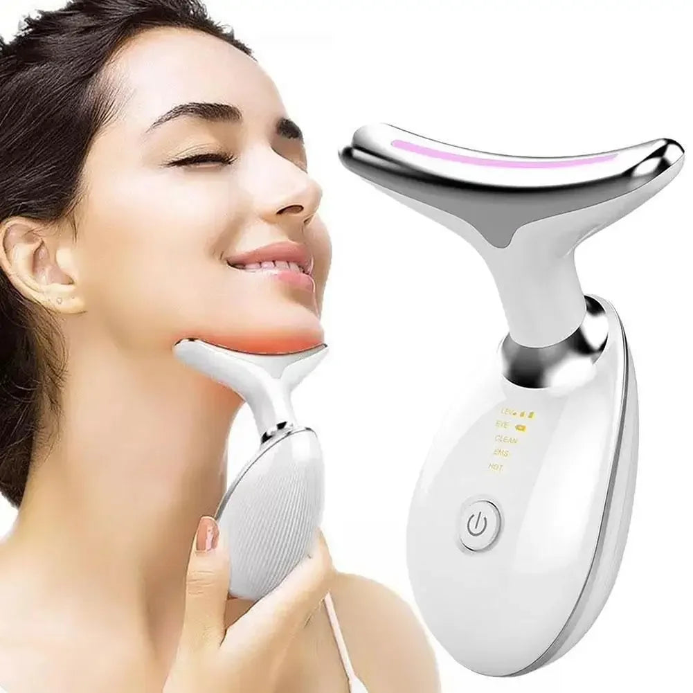 Anti Wrinkle Facial Massager Neck Face Beauty Device Skin Tighten Facial Lift Device Reduce Double Chin Skin Care Tool