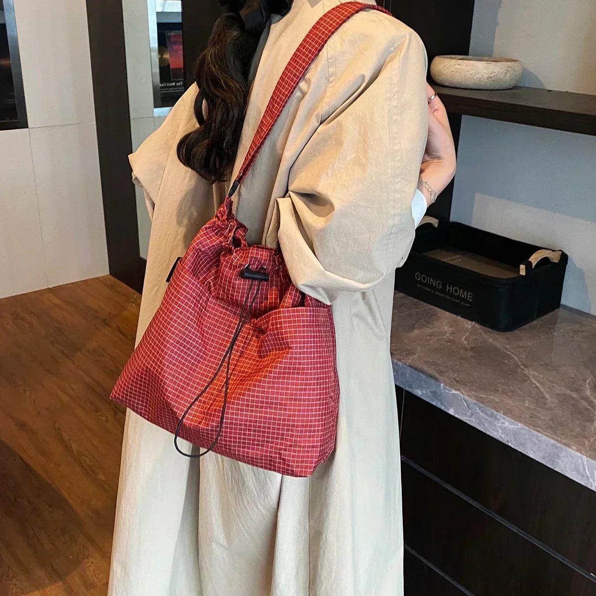 Handbags for women. Leisure big bag female 2025 new fashion cloth shoulder large capacity tote commuter messenger