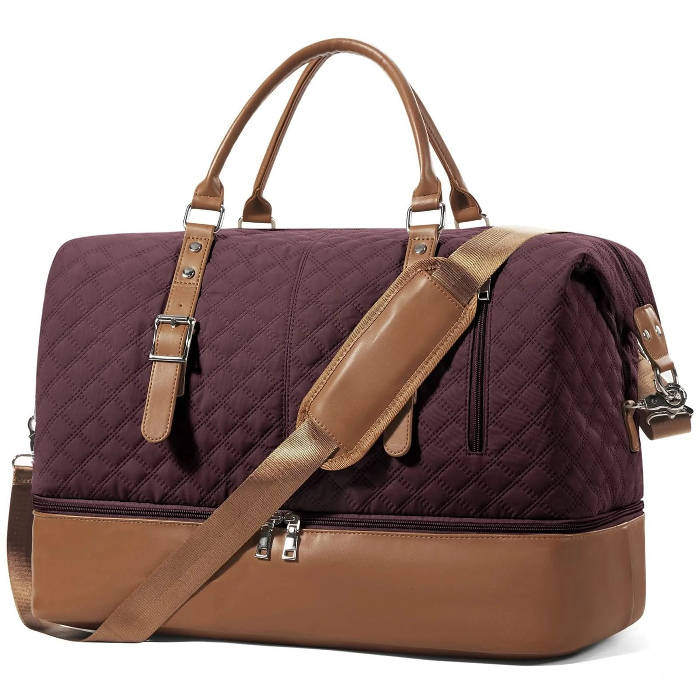 Expendable Travel Bag for Women, Duffle Bag & Gym Bag