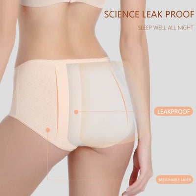 5pcs/Set Leak Proof Menstrual Panties Women Period Underwear Sexy Pants Physiological Underwear Plus Size Waterproof Briefs