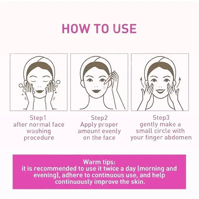 Effective Anti Wrinkle Aging Effect Remove Facial Wrinkles Serum Remover Brightening Skin Fade Melanin Anti Wrinkle Facial Serum