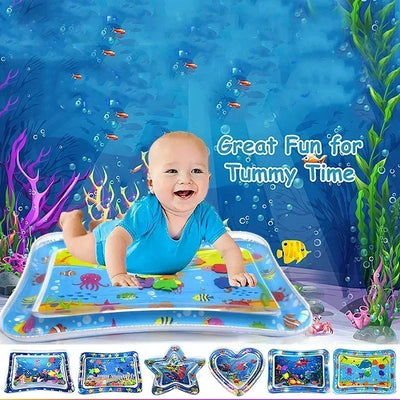 Baby Water Mat Inflatable Cushion Infant Toddler Water Play Mat for Children Early Education Developing Kid Toys Summer Play Mat