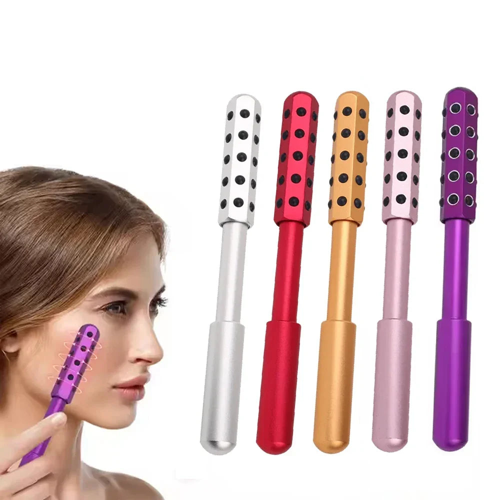 Face Massage Roller 30 Germanium Facial Firming Roller Face Lift Bar Anti Wrinkle Facial Massager Skin Care Tool Derma Rolling