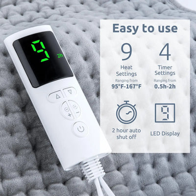 Heating Shoulder Neck Pad Electric Heated Shawl Wrap Neck Massager Hot Compress Cervical Warmer Relieve Fatigue Back Brace Tools