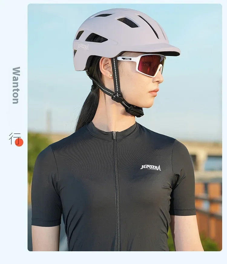 Outdoor Sports Cycling Safety Helmet Baseball Cap Hat for Motorcycle Bike Scooter Mountain Road Bike Helmet for Men Women