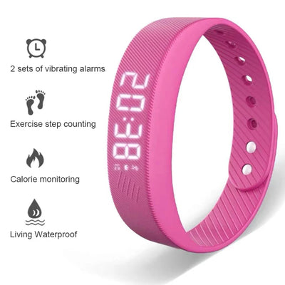 Smart Watch Sports Bracelet Smart Bracelet With Vibrating Alarm Clock Running Step Counting Bracelet for Male and Female Student