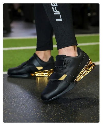 Athlete Athletic Shoes Indoor Comprehensive Training Shoes Weightlifting Shoes Stretch Hard Pull Deep Squat Shoes Breathable Men