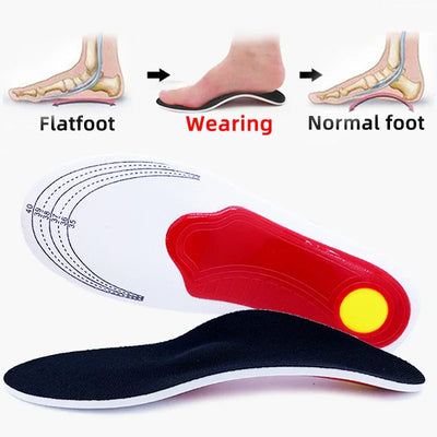 Pad Arch Support Pad For Plantar fasciitis Feet Care man women Orthopedic Insoles for Flat Foot Orthotics Gel shoes sole Insert