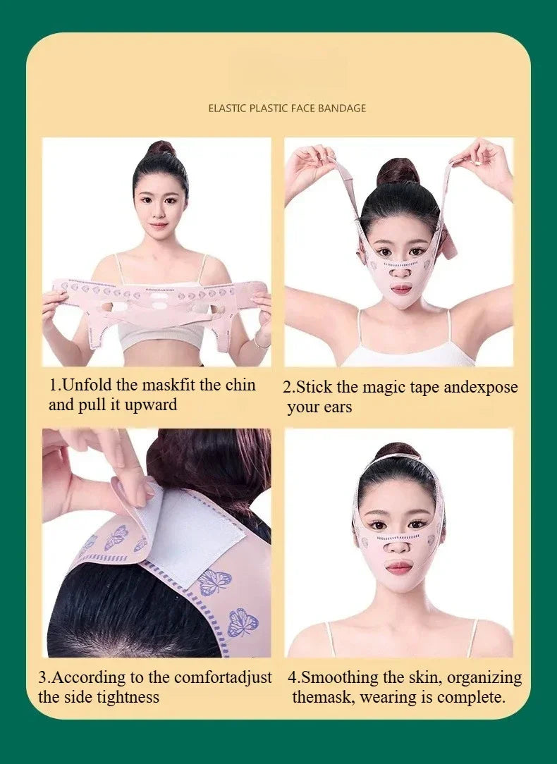 Face Slimming Bandage Women Face Lifting V Line Shaper Chin Cheek Lift Up Belt Anti Wrinkle Strap Facial Beauty Skin Care Tools