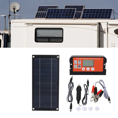 Solar Panel 100A Portable Solar Kit High Output Efficiency for Outdoor Agriculture