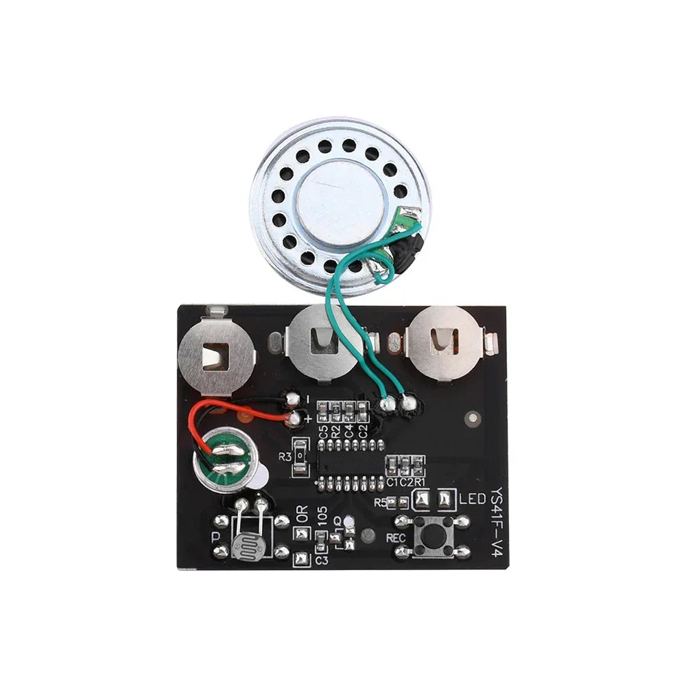 DIY 30S Sound Voice Music Recorder Board Programmable Chip Audio Module for Handmade Greeting Card Gift Boxes Invitations
