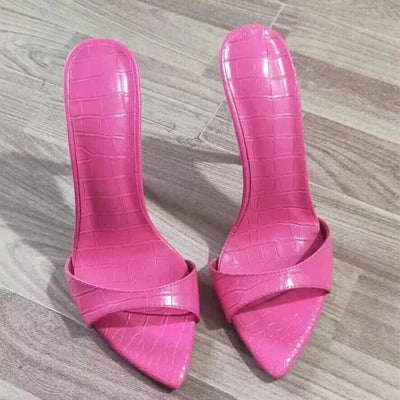 Laser Dazzling Colour, Pencil-High Heel Shoes For Women | Slippers | Summer Sandals |  Sandals | Shoes