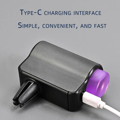 Car Air Vent Humidifier Aroma Humidifier Essential Oil Diffuser Auto Electric Air Diffuser Aroma Cars Air Freshener Perfume