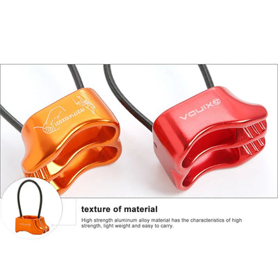 Rappel ATC Belay Device Descender Outdoor Camping Hiking Rock Climbing Equipment Travelling Easy Carrying Portable Parts