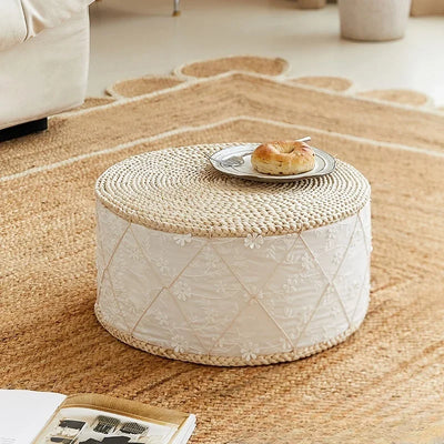 Cushion Not Collapse Home Floor Round Stool Thickened Lumbar Support Seat Cushion Straw Cushion New Arrival Bestseller Gift