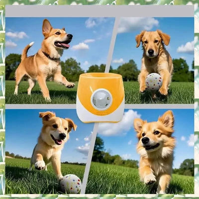 FIZP Automatic Tennis Ball Launcher Perfect Home Dog Toys Ball Launcher For Dog Outdoor Exercise & Training