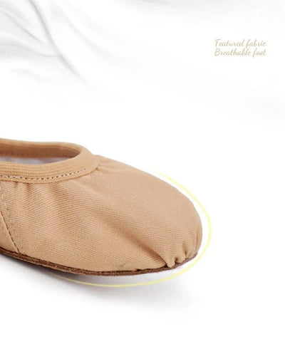 Ballet Dance Shoes for Women Girls Teenager Big Split Sole Ballet Shoes Children Adult Elastic Ballet Practice Dancing Slippers