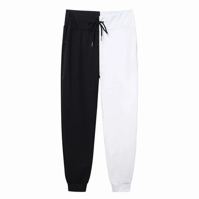 Men's Athletic Trainning Joggers Casual Loose Fit Sweatpants Spring Fall Fleece Lined Pants Elastic Waist Drawstring Trousers