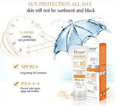 Facial Body Sunscreen Whitening Sun Cream Sunblock Skin Protective Cream Anti Sun Facial Protection Cream SPF 50/SPF 90