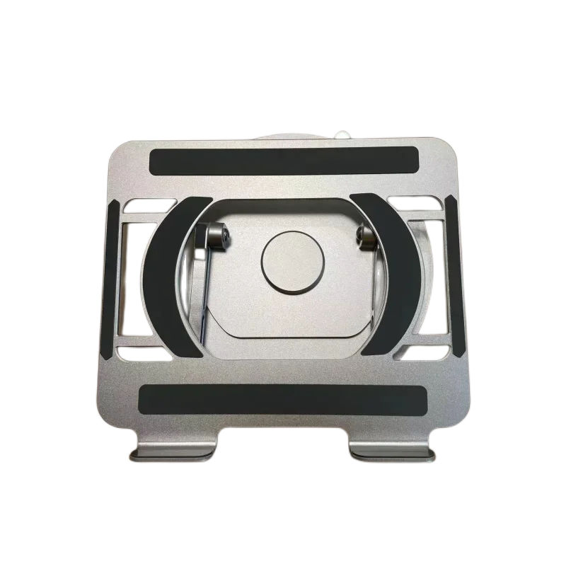 Adjustable Standing Laptop Desk Stand Portable Aluminum Laptop Stand with Dual Cooling Fans Suitable for Bed Sofa