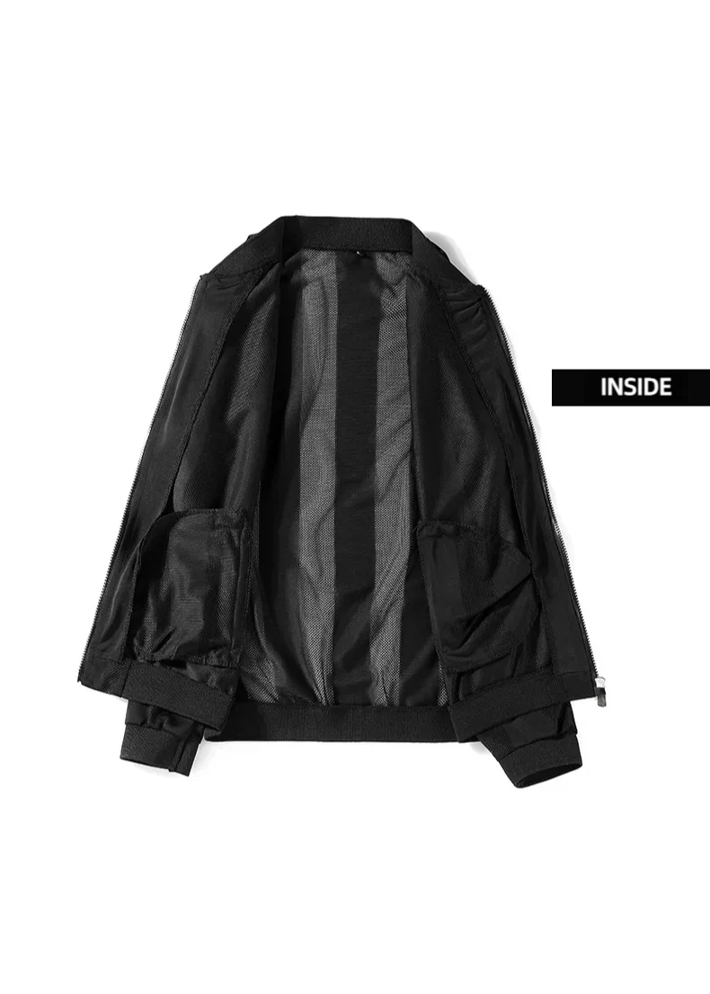 Men's Summer Casual Jackets Cool Lightweight Hooded Zip Jacket with Pockets Summer Essential Outerwear  Cut-Out Jacket